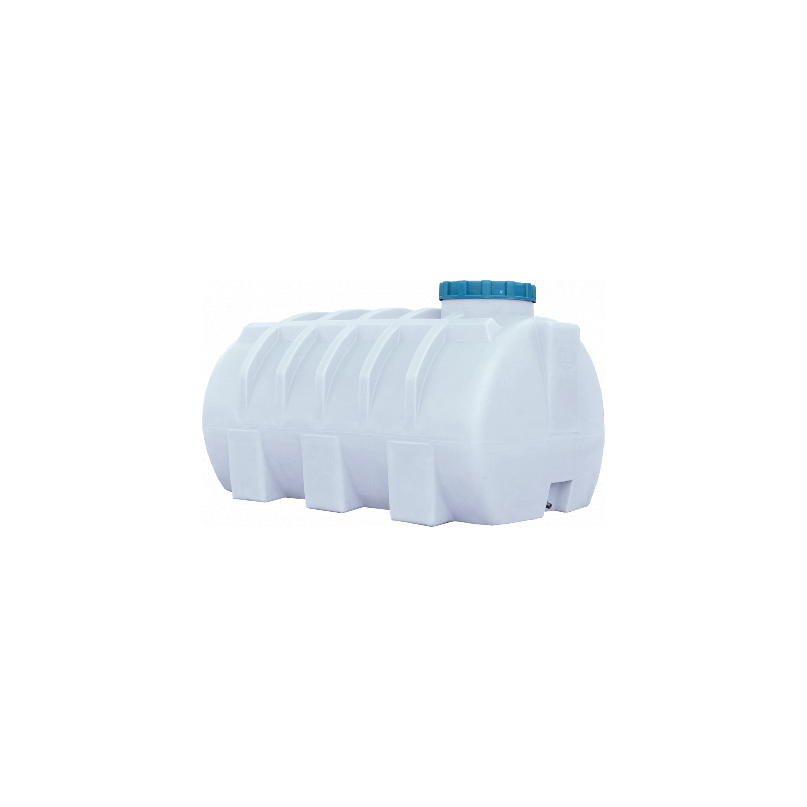 Емкость для воды Пласт Бак горизонтальная пищевая 200 л белая (2106)