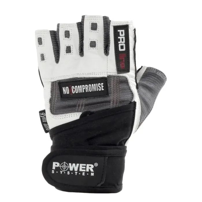 Перчатки для фитнеса Power System No Compromise PS-2700 Black/White L (PS-2700_L_Black-White) изображение 2