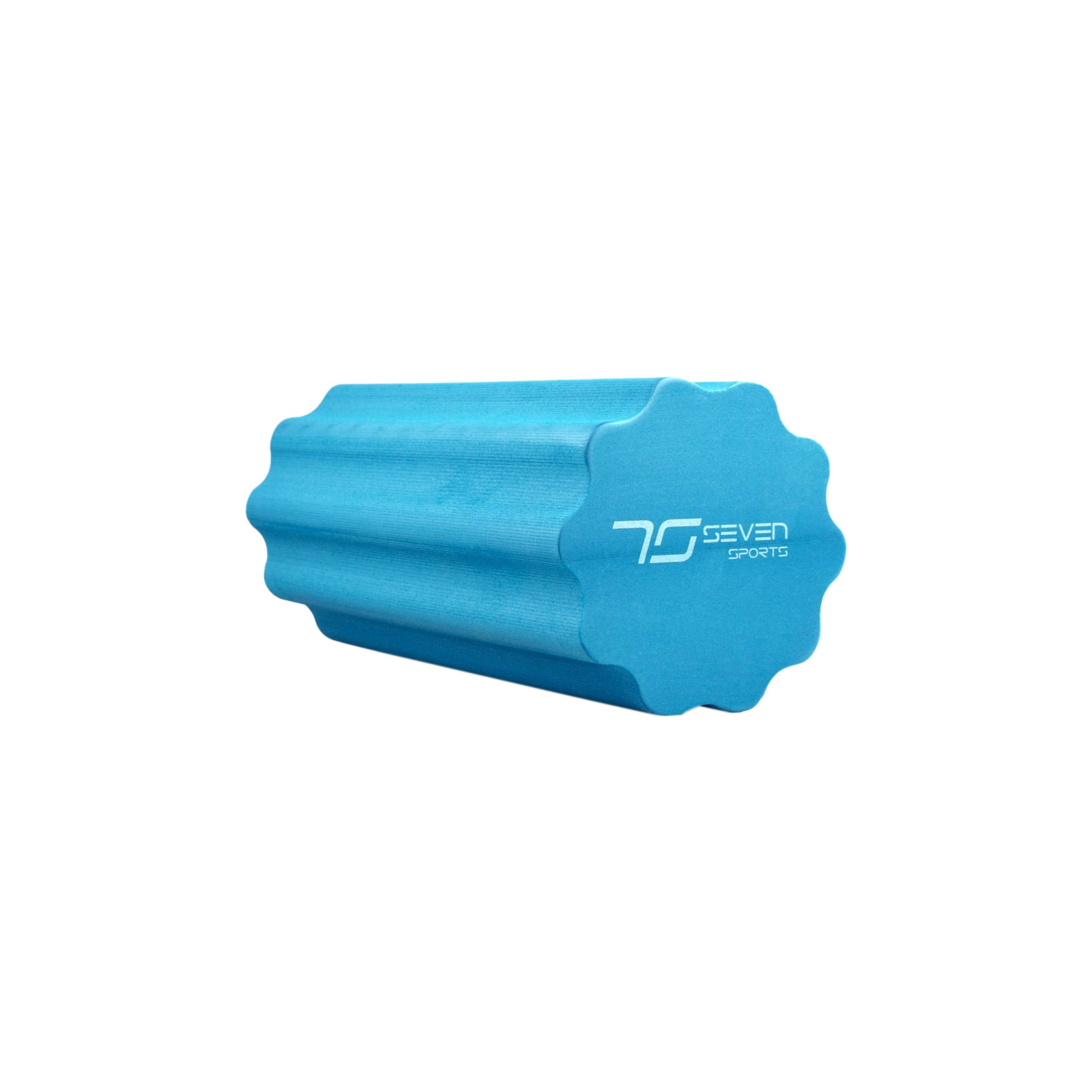 Масажный ролик 7Sports YOGA Roller EVA RO3-45 профільований 45 х 15 см Синій (RO3-45 BLUE)