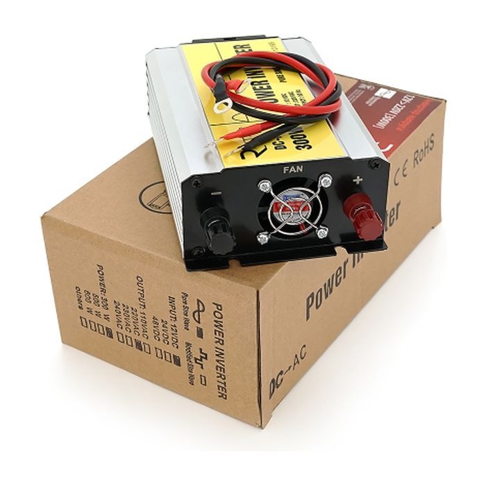 Автомобільний інвертор 12V/220V 300W чиста синусоїда, 1xShuko, 1xUSB Ritar (RSC-300) зображення 2