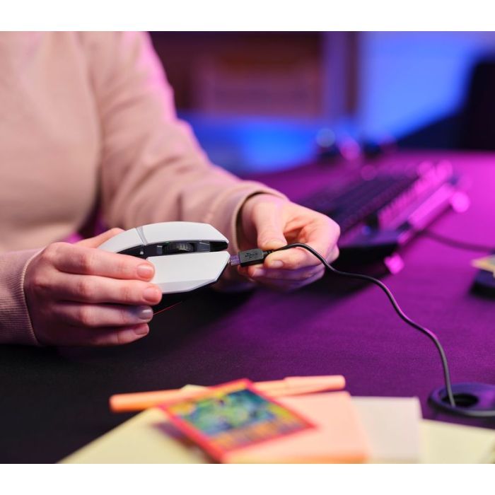 Мышка Trust GXT 110 Felox RGB Wireless White (25069) изображение 9
