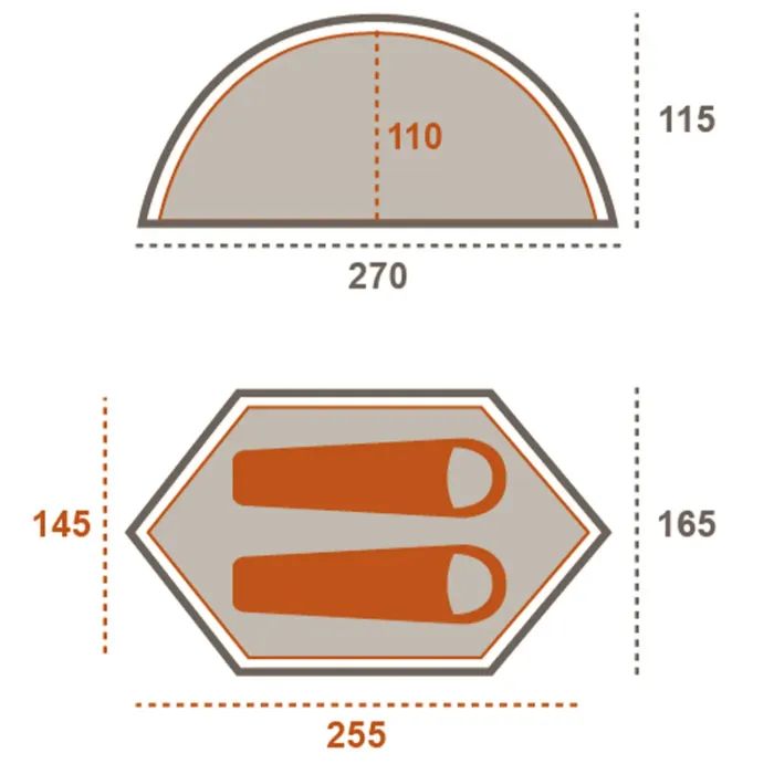 Намет Grand Canyon Cardova 1 Capulet Olive (330025) зображення 10