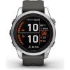Смарт-часы Garmin fenix 7S Pro Solar, Glass, SS w/Graphite band, GPS (010-02776-01) изображение 2