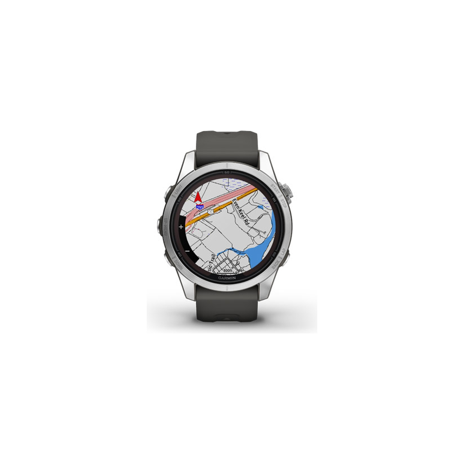 Смарт-часы Garmin fenix 7S Pro Solar, Glass, SS w/Graphite band, GPS (010-02776-01) изображение 5