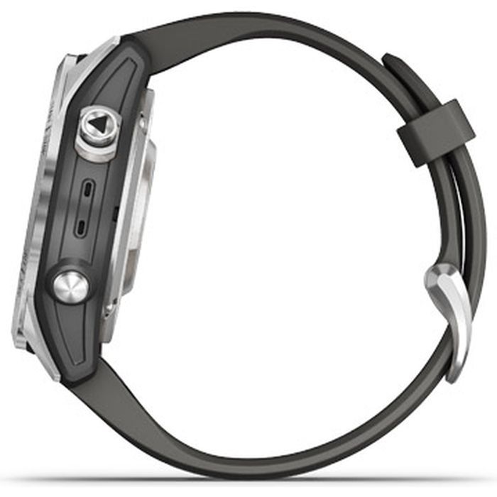 Смарт-часы Garmin fenix 7S Pro Solar, Glass, SS w/Graphite band, GPS (010-02776-01) изображение 7