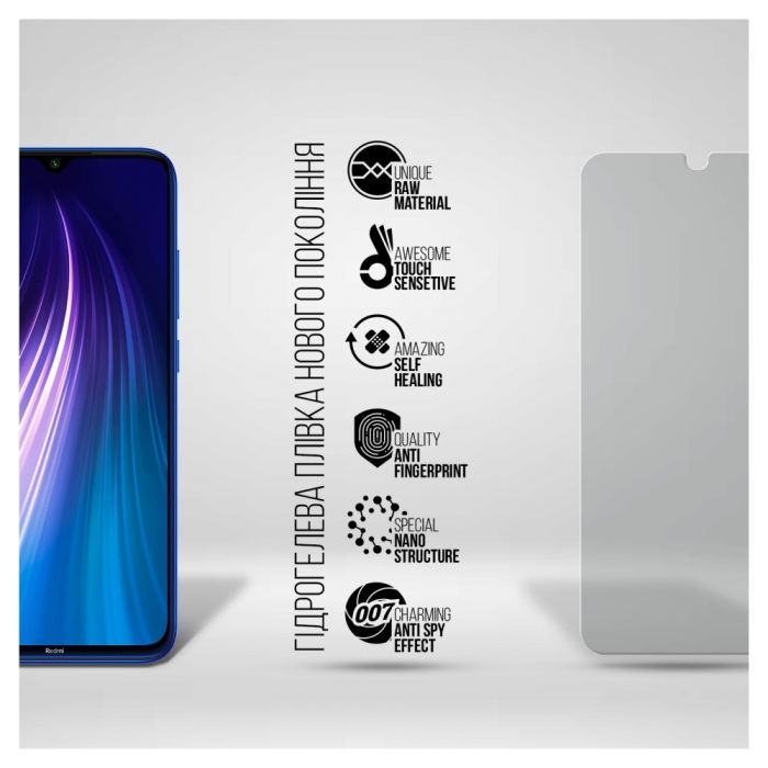 Плівка захисна Armorstandart Anti-spy Xiaomi Redmi Note 8 / Note 8 2021 (ARM70135) зображення 2