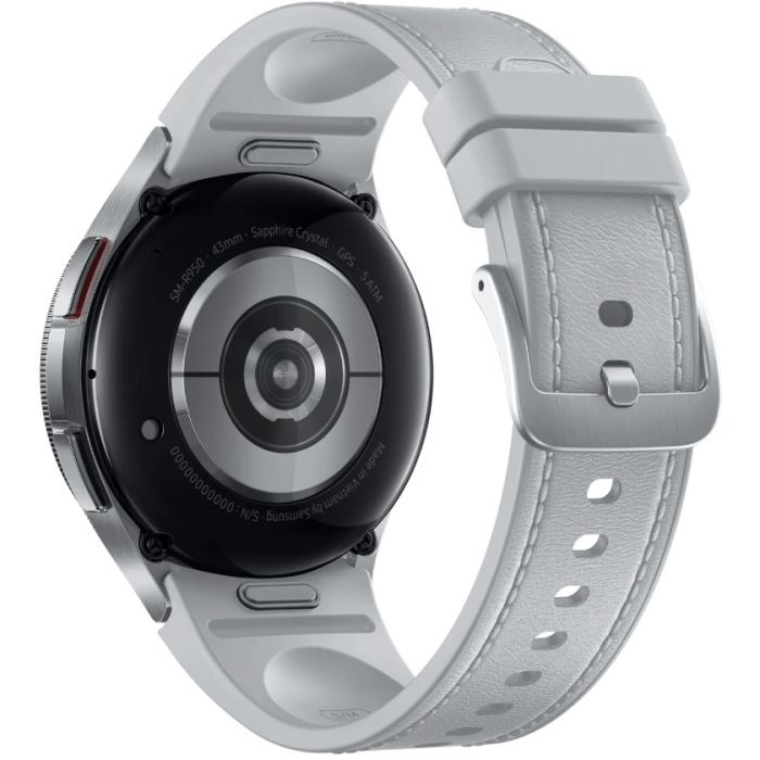 Смарт-годинник Samsung Galaxy Watch 6 Classic 43mm Silver (SM-R950NZSASEK) зображення 5