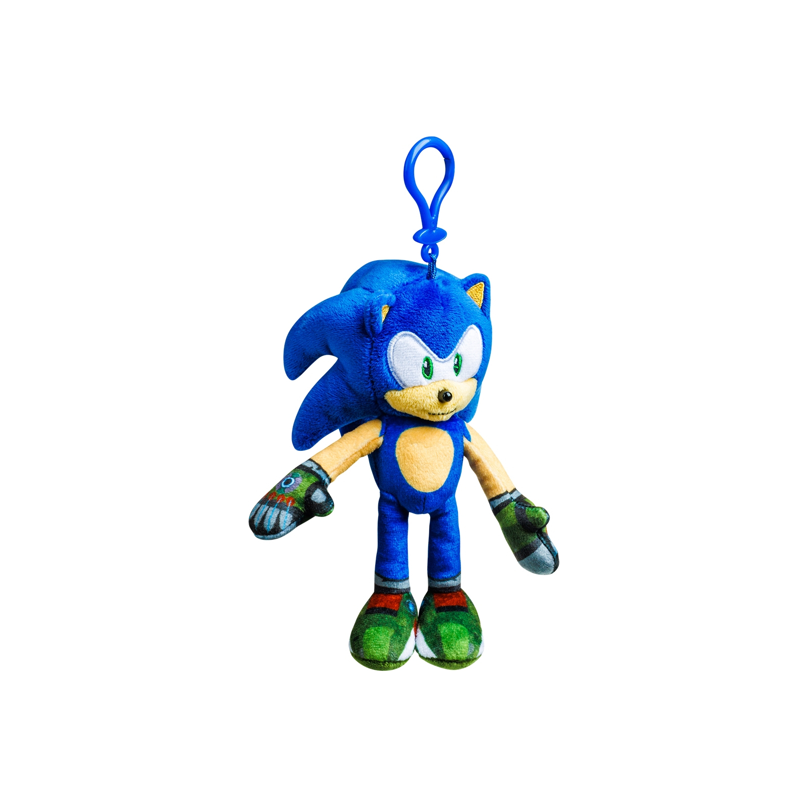 Мягкая игрушка Sonic Prime на клипсе – Соник 15 см (SON7004A)
