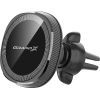 Универсальный автодержатель Grand-X MT-15W MagSafe с зарядкой 15W (крепление на дефлектор) (MT-15W)