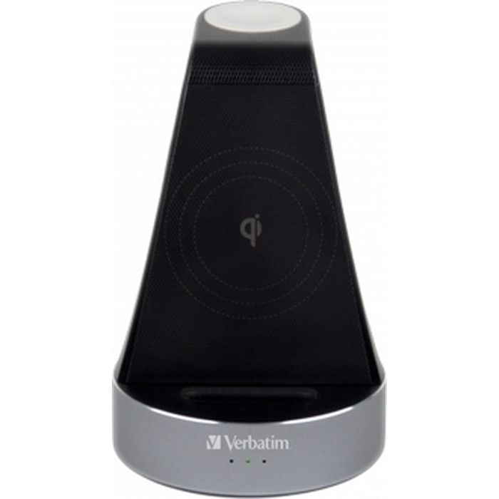 Зарядний пристрій Verbatim 2in1 Apple Watch and iPhone Charging Stand (49555) зображення 2
