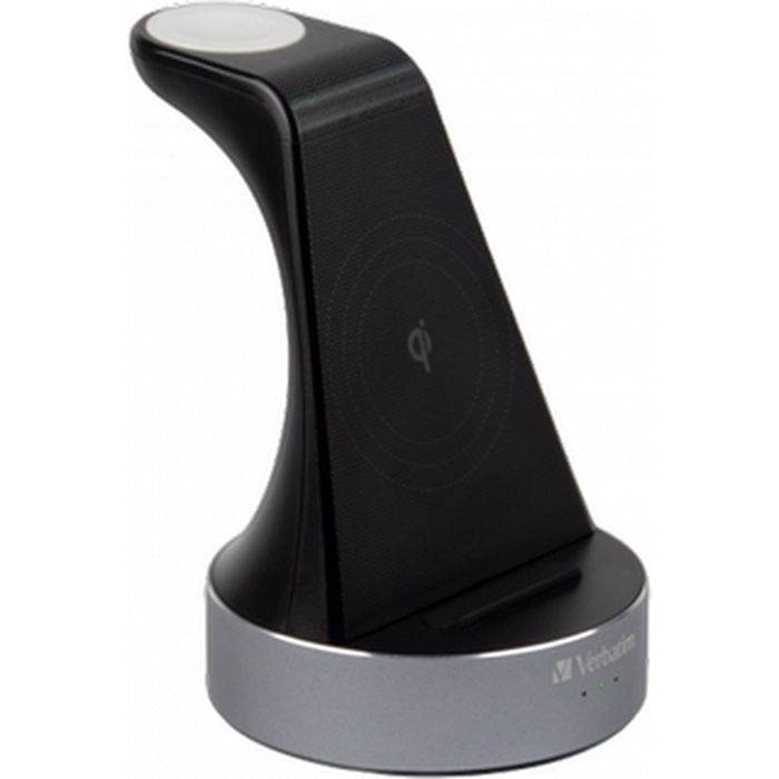 Зарядний пристрій Verbatim 2in1 Apple Watch and iPhone Charging Stand (49555) зображення 5