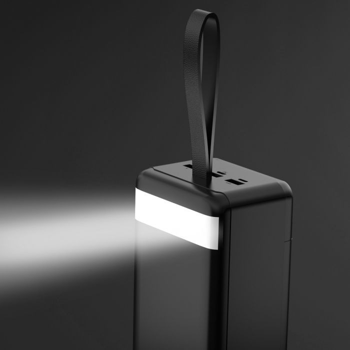 Батарея універсальна XO 80000mAh, PD/18W, QC3.0/22.5W, flashlight, Input(Micro,Type-C,Lightning), Output(3*USB,Type-C) (XO-PR160 / 29209) зображення 4 Батарея універсальна XO 80000mAh, PD/18W, QC3.0/22.5W, flashlight, Input(Micro,Type-C,Lightning), Output(3*USB,Type-C) (XO-PR160 / 29209) зображення 4