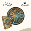 Пазл Ukropchik дерев'яний Таємничий Зодіак size - L в коробці з набором-рамкою (Mysterious Zodiac A3) зображення 5