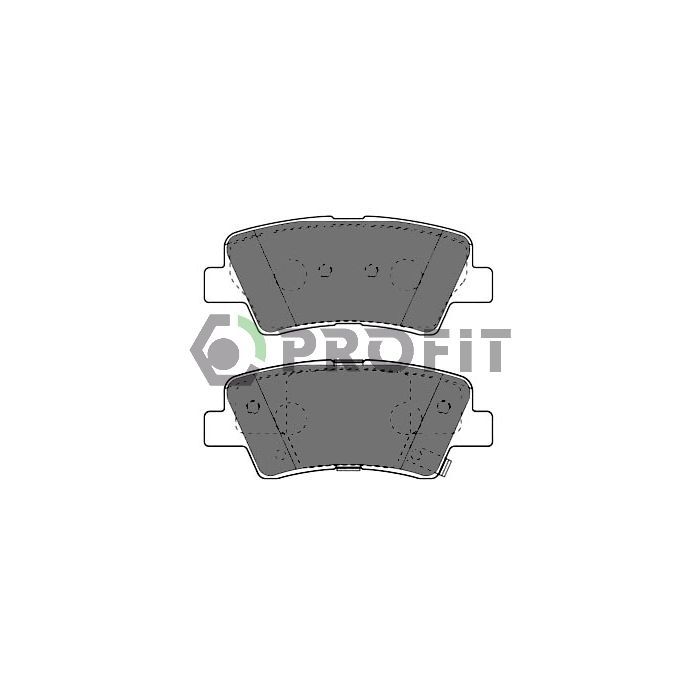 Гальмівні колодки Profit 5000-4387
