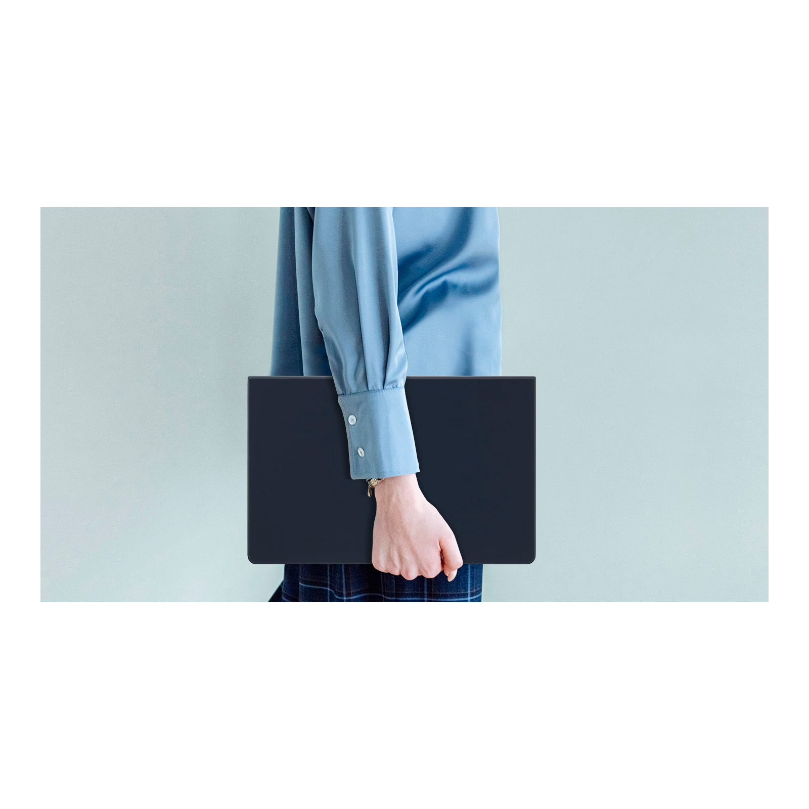 Чехол для планшета Samsung Samsung Tab S9+ Book Cover Keyboard Slim Black (EF-DX810BBEGUA) изображение 7