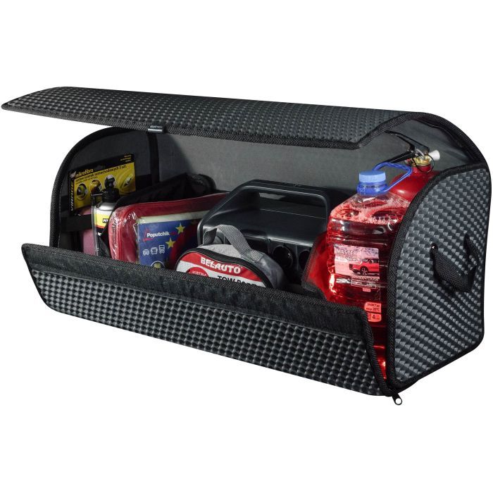 Сумка-органайзер EVAtech L-PRO 32x75x30 см. Сота серая с черным кантом (BS13641OL3SGB) изображение 4