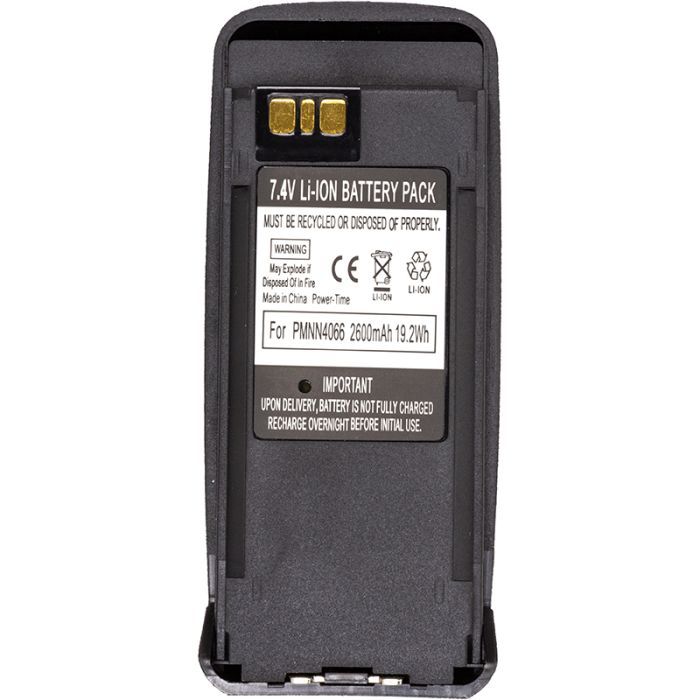 Акумуляторна батарея Motorola DP3400 Li-ion 7.4V 2600mA Power-Time (PTM-8268) зображення 4