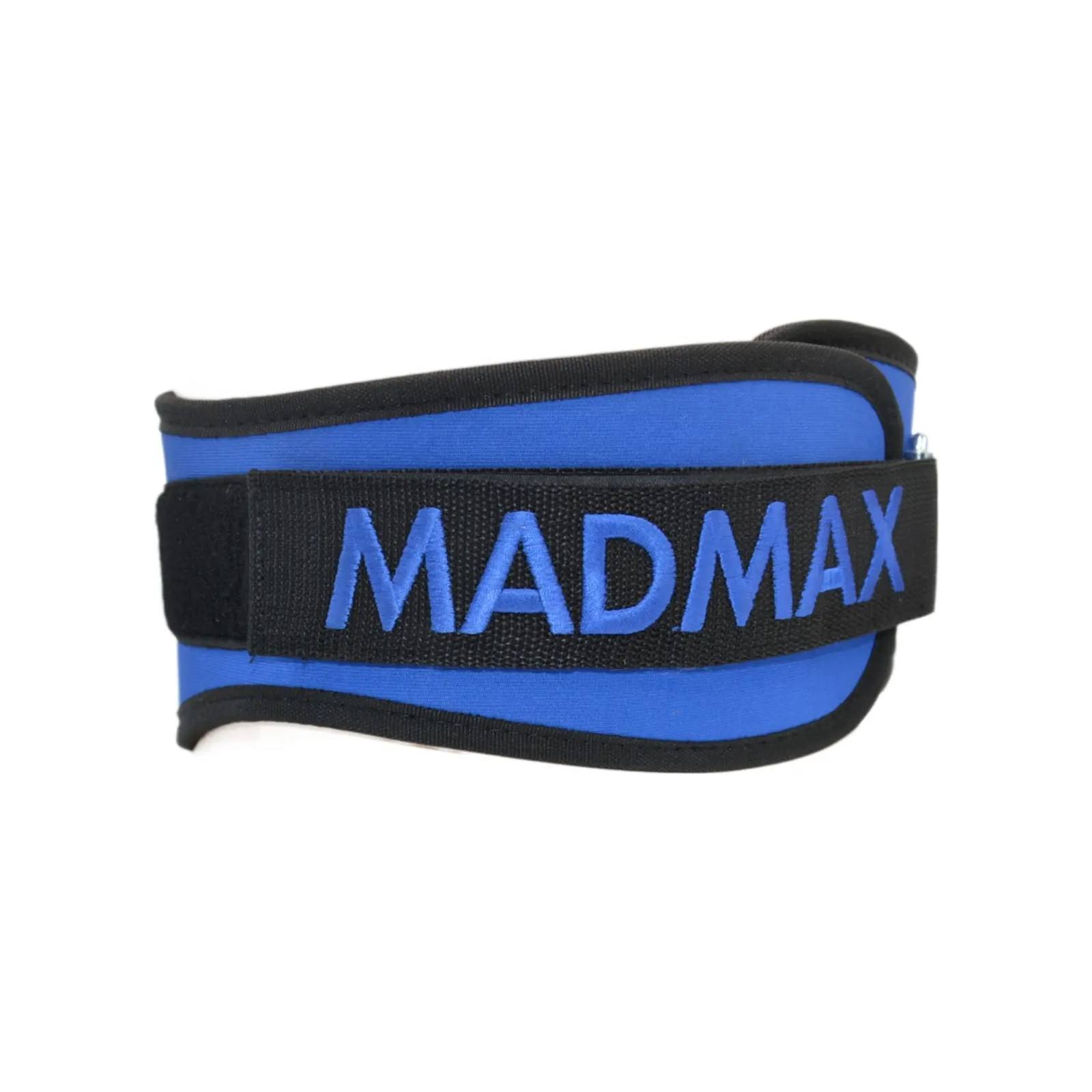 Атлетический пояс MadMax MFB-421 Simply the Best неопреновий Blue XXL (MFB-421-BLU_XXL) изображение 6