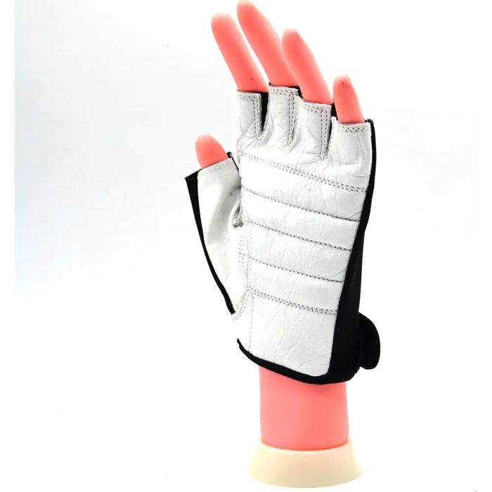 Перчатки для фитнеса MadMax MFG-250 Basic Whihe M (MFG-250_M) изображение 8