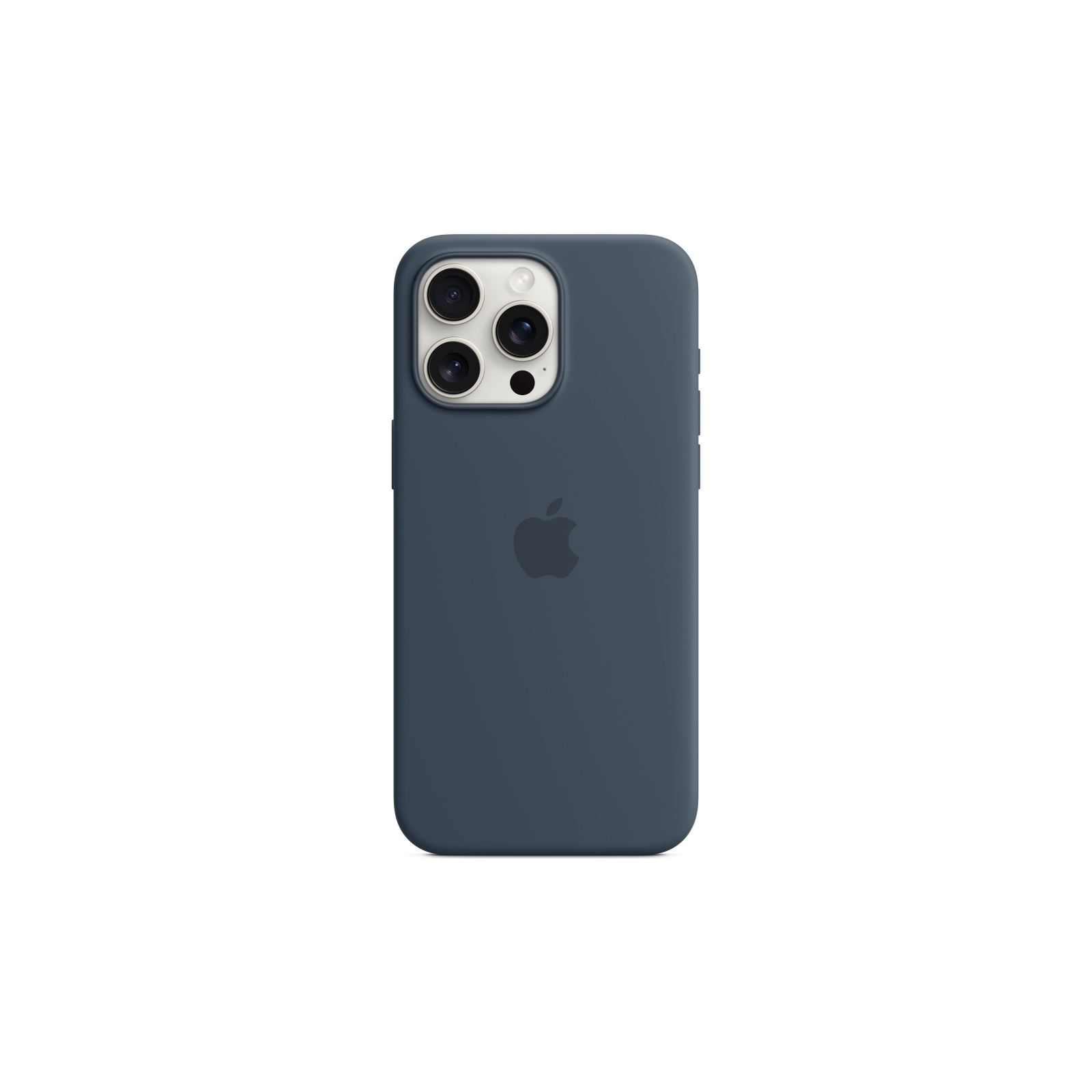 Чохол до мобільного телефона Apple iPhone 15 Pro Max Silicone Case with MagSafe Black (MT1M3ZM/A) зображення 3