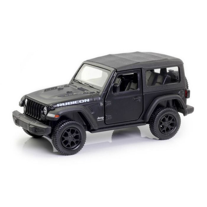 Машина Uni-Fortune JEEP WRANGLER RUBICON 2021 (матовая) черная (554060STM)