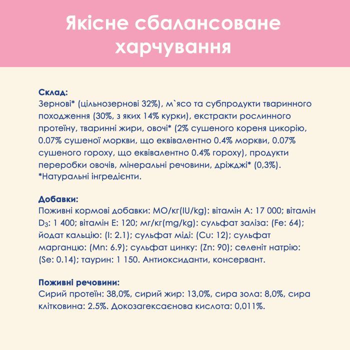 Сухой корм для кошек Purina Cat Chow Kitten с курицей 15 кг (5997204514028) изображение 9