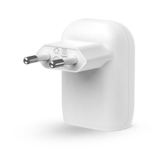Зарядное устройство Belkin 30W USB-С GAN PD PPS white (WCA005VFWH) изображение 3