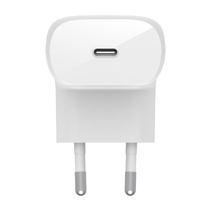 Зарядное устройство Belkin 30W USB-С GAN PD PPS white (WCA005VFWH) изображение 4