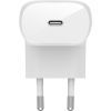 Зарядное устройство Belkin 30W USB-С GAN PD PPS white (WCA005VFWH) изображение 4