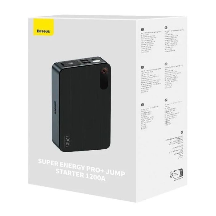 Пуско зарядний пристрій Baseus 12000mAh Super Energy Pro+ 1200A Car Jump Starte (C00245700111-00)