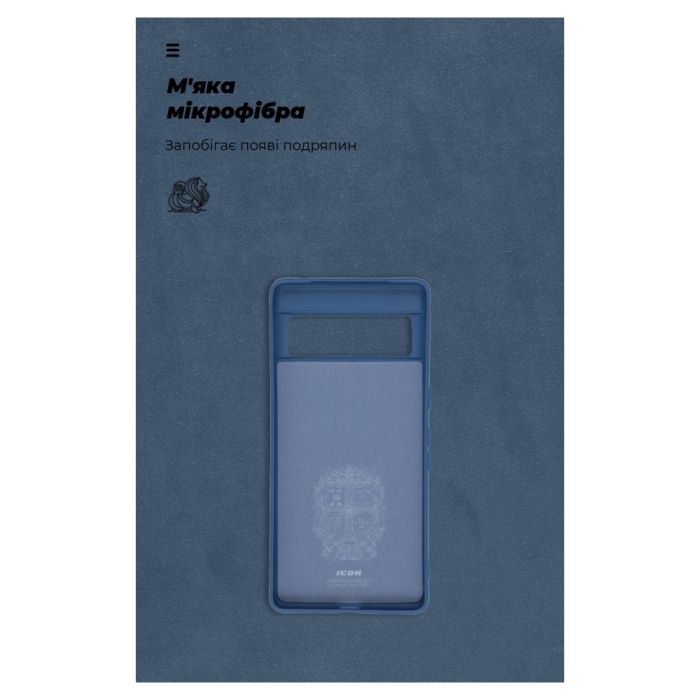 Чехол для мобильного телефона Armorstandart ICON Case Google Pixel 7 Pro Blue (ARM72401) изображение 4