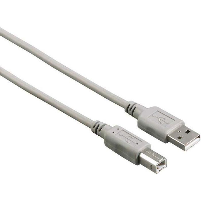 Кабель для принтера USB 2.0 AM/BM 1.5m Hama (00200900)