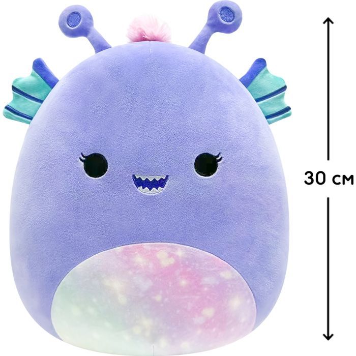 М'яка іграшка Squishmallows Прибулець Робойо 30 см (SQCR04156) зображення 2