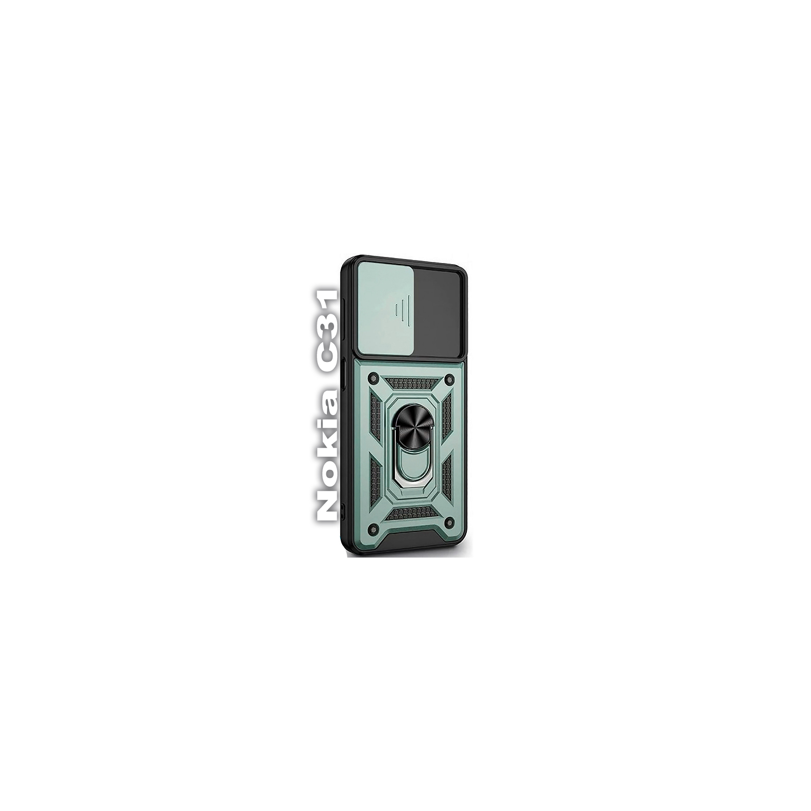 Чехол для мобильного телефона BeCover Military Nokia C31 Dark Green (709988)