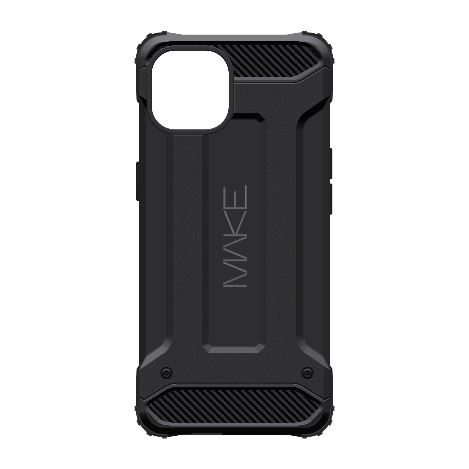Чехол для мобильного телефона MAKE Apple iPhone 15 Panzer Black (MCN-AI15BK)