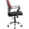 Офисное кресло Richman Флеш Ю Хром М-1 (Tilt) Сетка черная + красная (ADD0003097) изображение 3