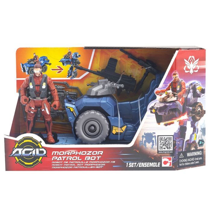 Ігровий набір A.C.I.D. MorphoZor Patrol Bot/МорфоЗор Патрульний робот (535003) зображення 3