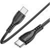 Дата кабель USB-C to USB-C 1.0m BX51 Triumph 60W Black BOROFONE (BX51CCB) зображення 4