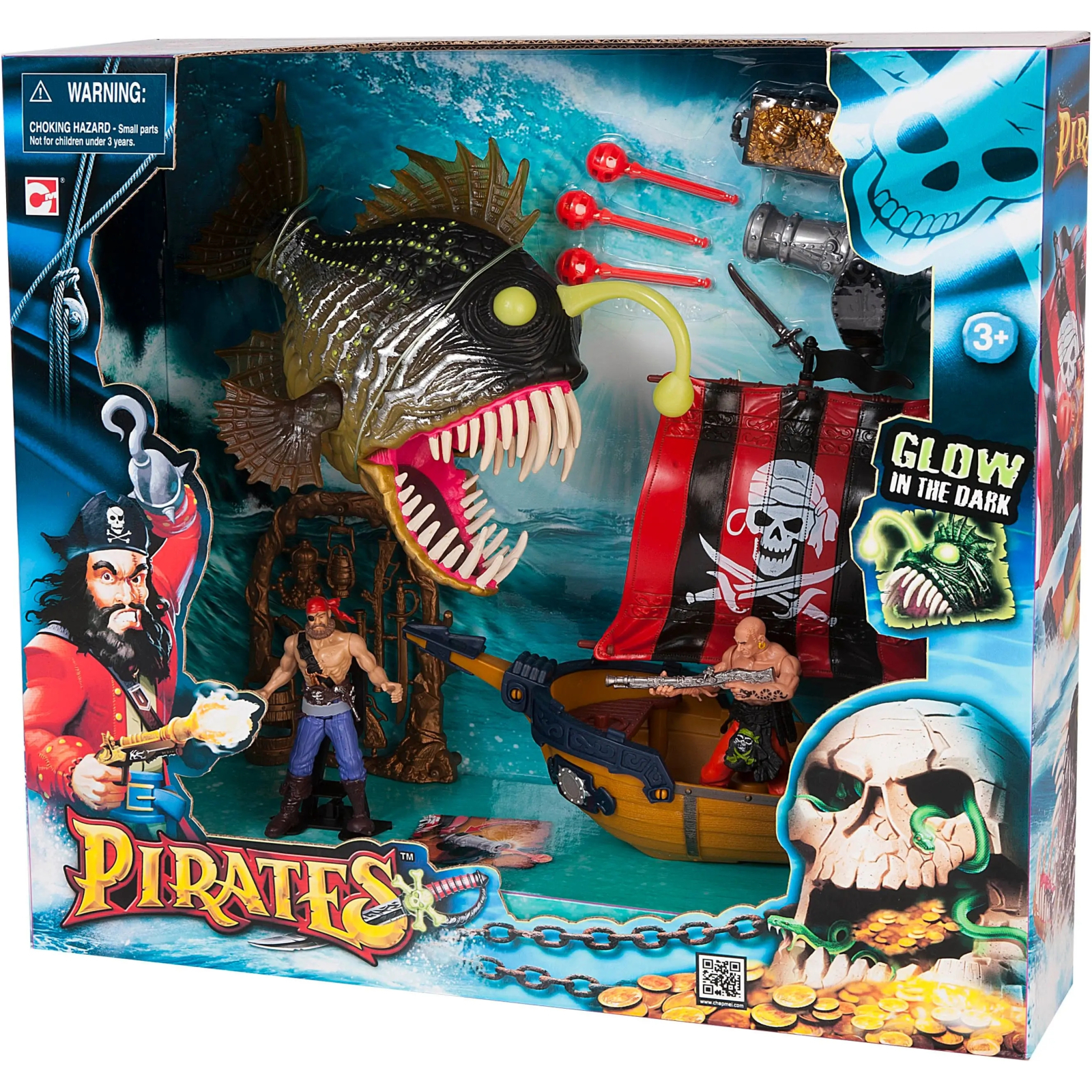 Игровой набор Pirates Пираты Black Devil Anglerfish (505206)