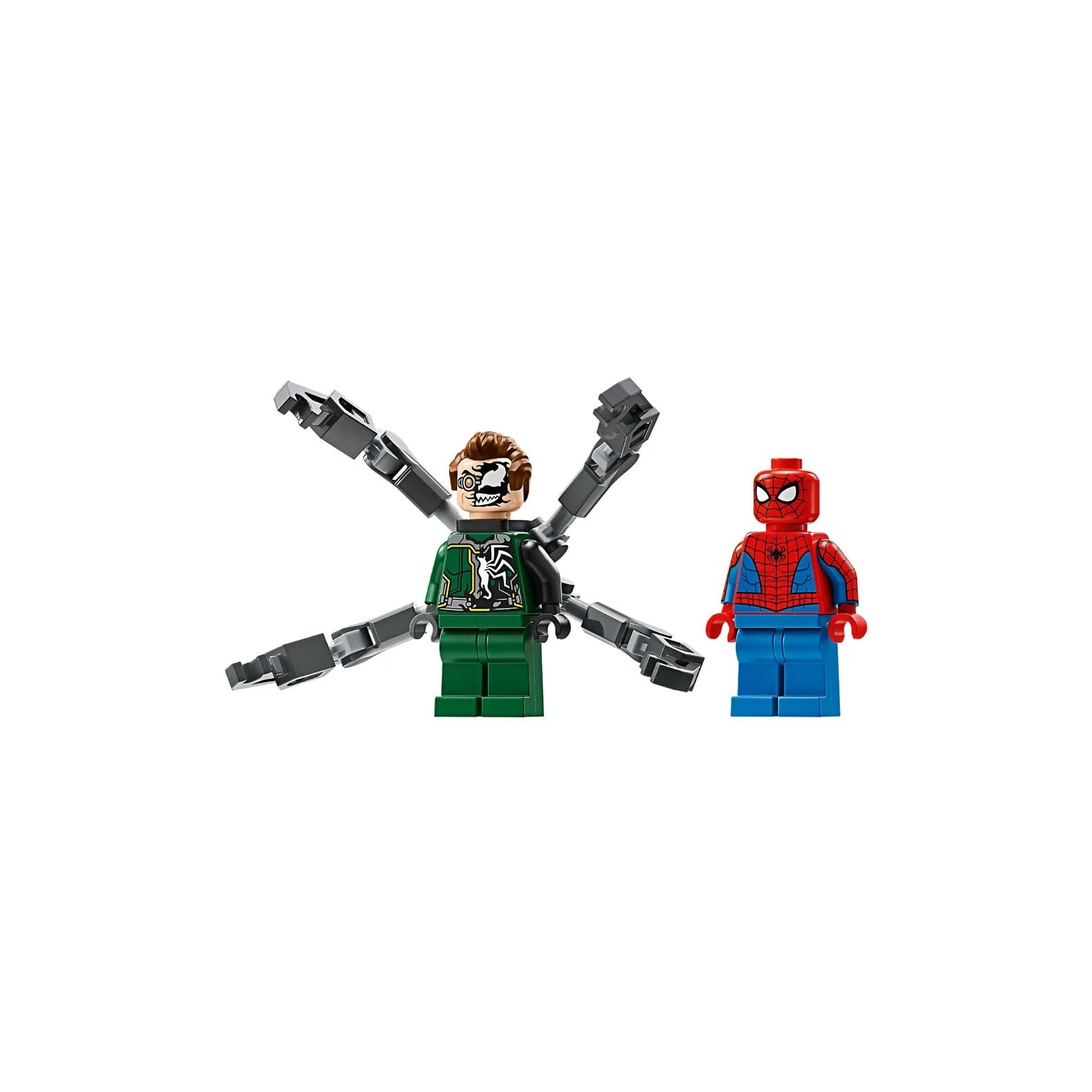 Конструктор LEGO Super Heroes Погоня на мотоциклах Человек-Паук vs. Доктор Осьминог 77 деталей (76275) изображение 4