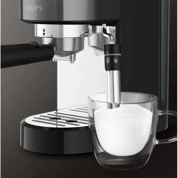 Рожковая кофеварка эспрессо Krups XP444G10 изображение 5