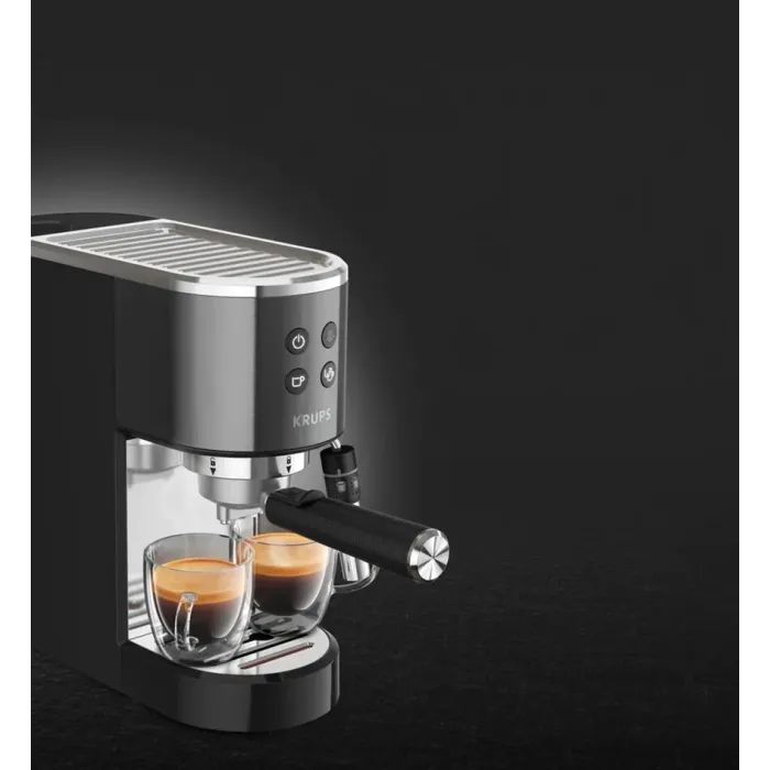 Рожковая кофеварка эспрессо Krups XP444G10 изображение 7