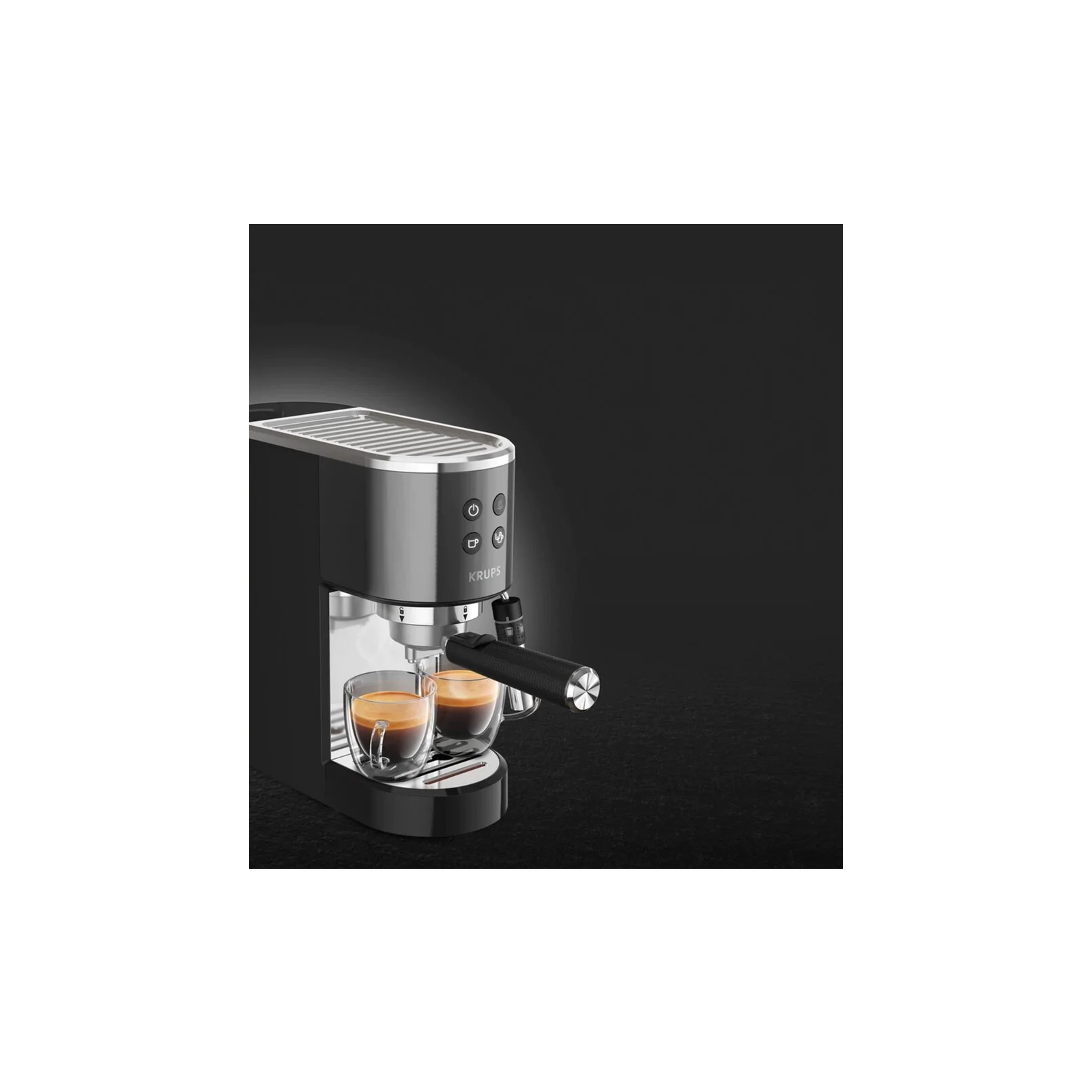 Рожковая кофеварка эспрессо Krups XP444G10 изображение 7