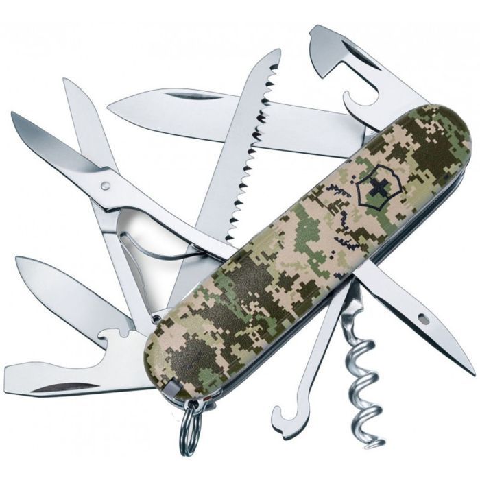 Нож Victorinox Huntsman Army 91 мм Піксель (1.3713.3_W3940p) изображение 2