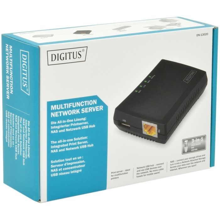 Принт-сервер Digitus DN-13020 зображення 3