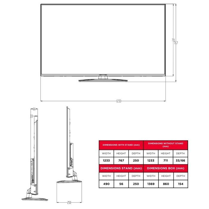 Телевізор AIWA QLED-855UHD-SLIM зображення 7