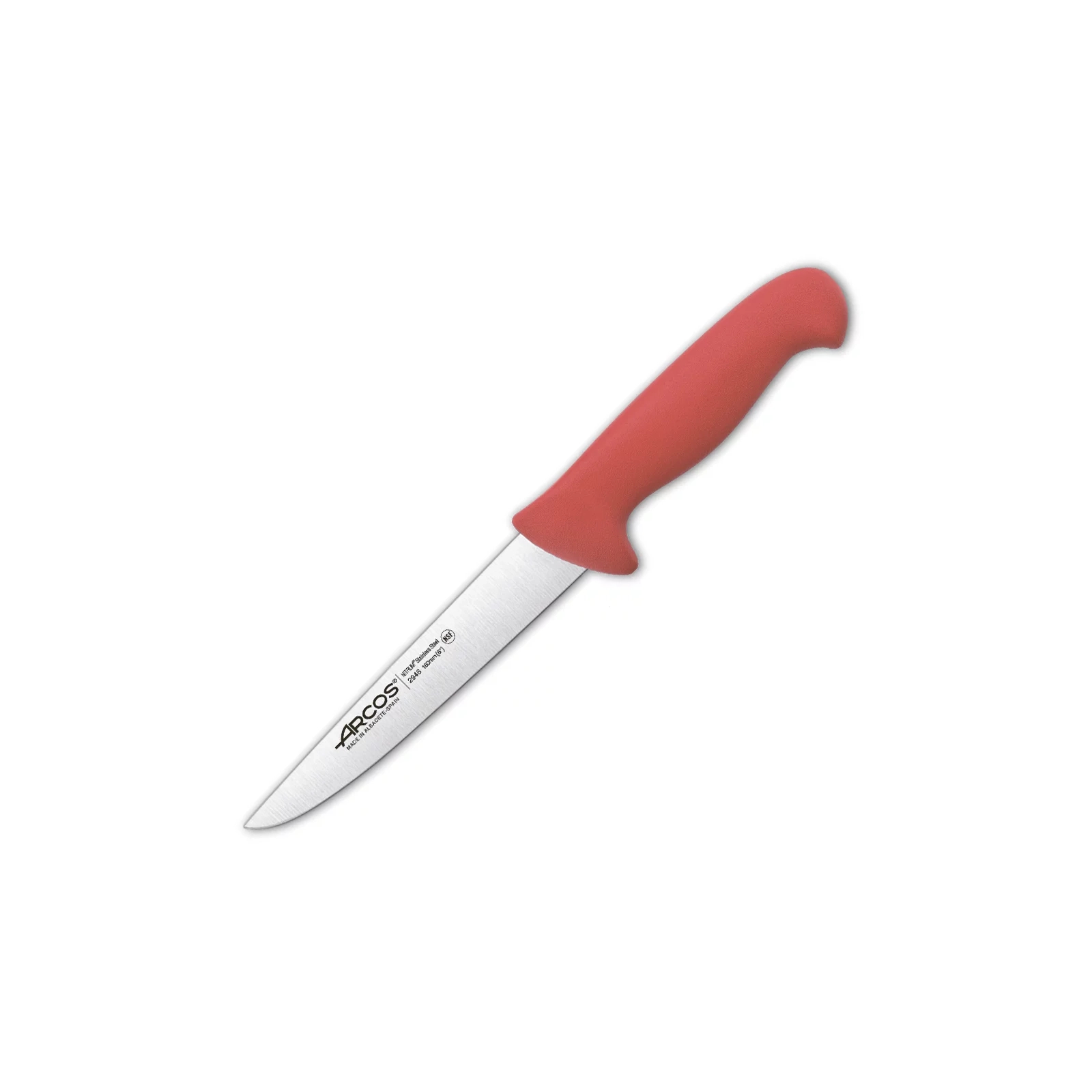 Кухонный нож Arcos серія "2900" для обробки м'яса 160 мм Червоний (294622)