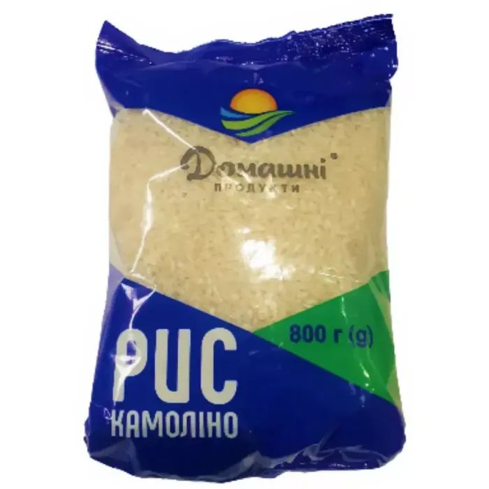 Крупа Домашні продукти Рис Камолино 800 г (4820186122817)