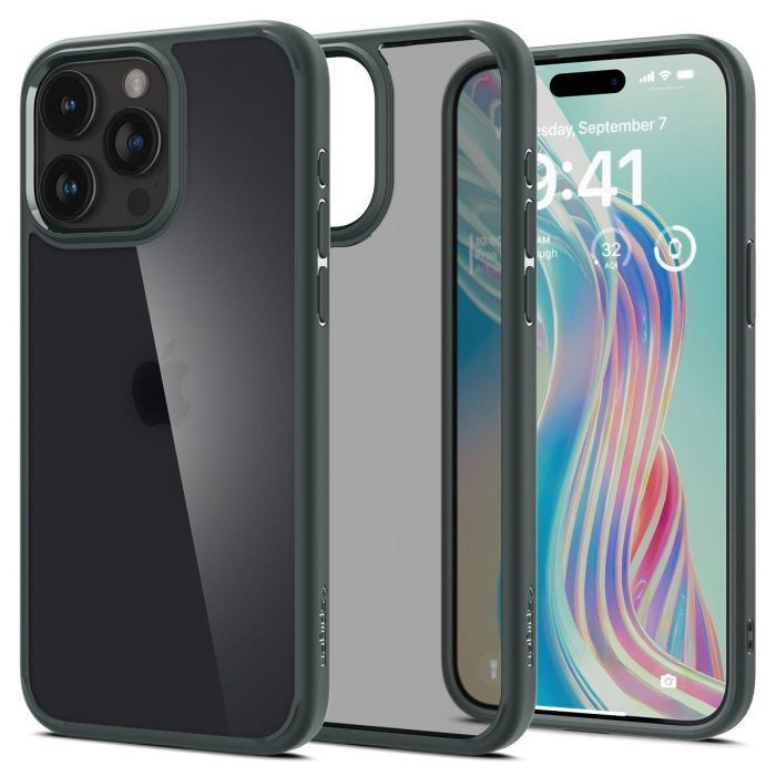 Чехол для мобильного телефона Spigen iPhone 15 Pro Max Ultra Hybrid Frost Green (ACS06569) изображение 8
