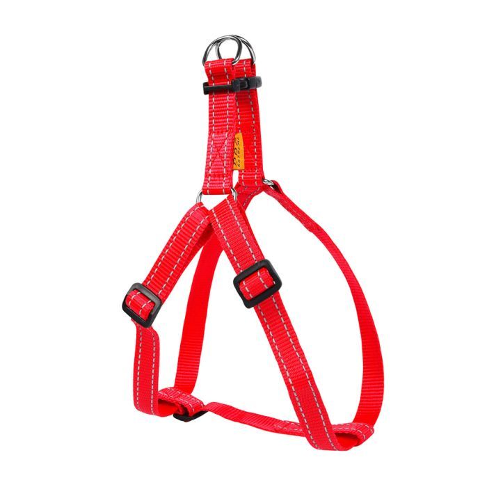 Шлея для собак Dog Extreme з нейлону регульована Ш 20 мм В:50-80 см хакі (066731) зображення 2